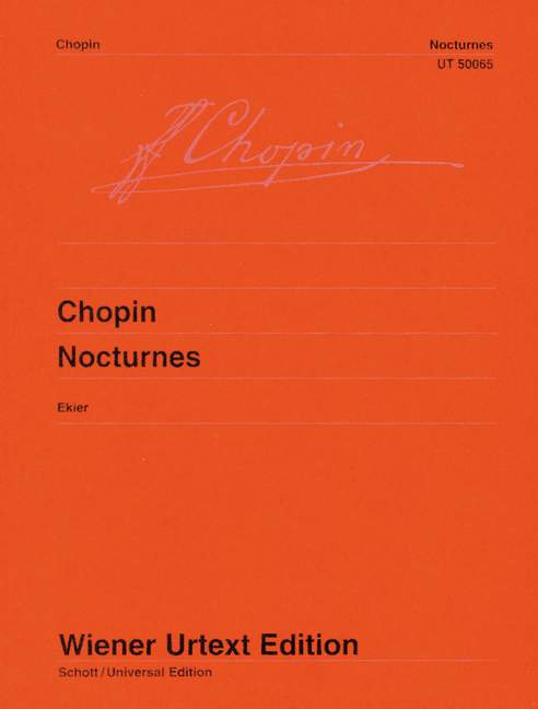 Chopin: Nocturnes for Piano published by Wiener Urtext